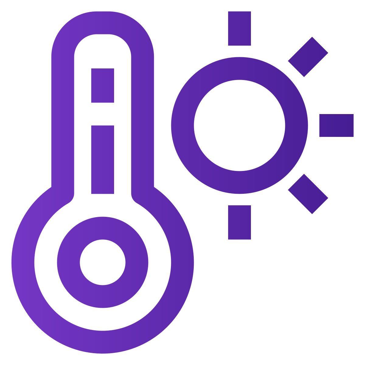hot temperature icon