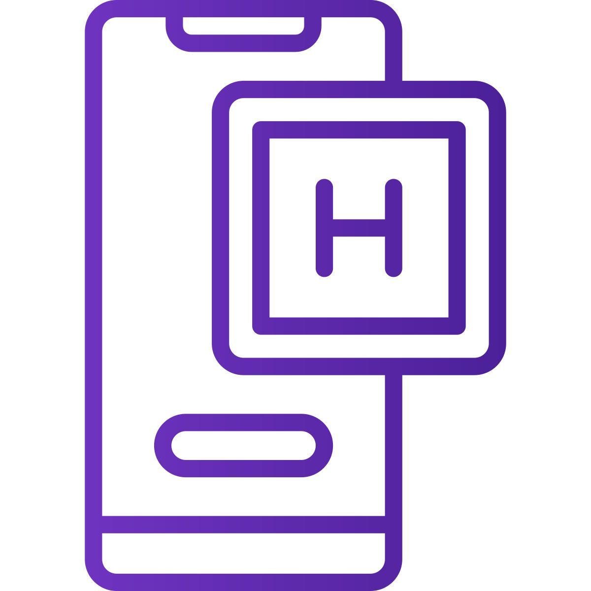 aplicación de hotel icon