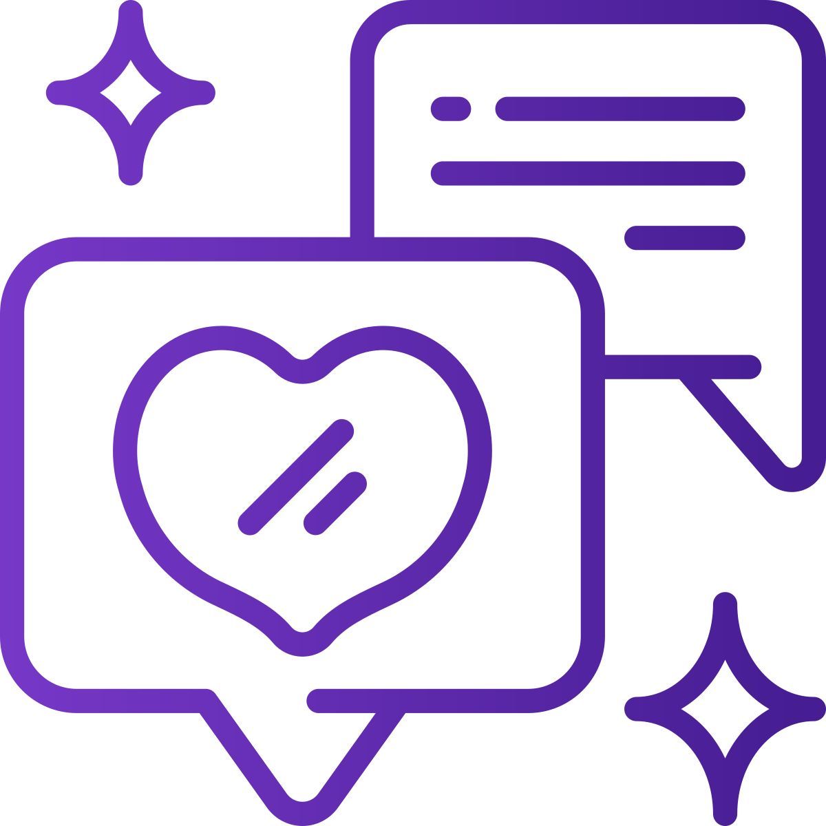 love chat icon
