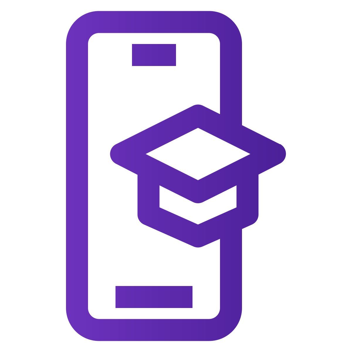 mobile learning icon