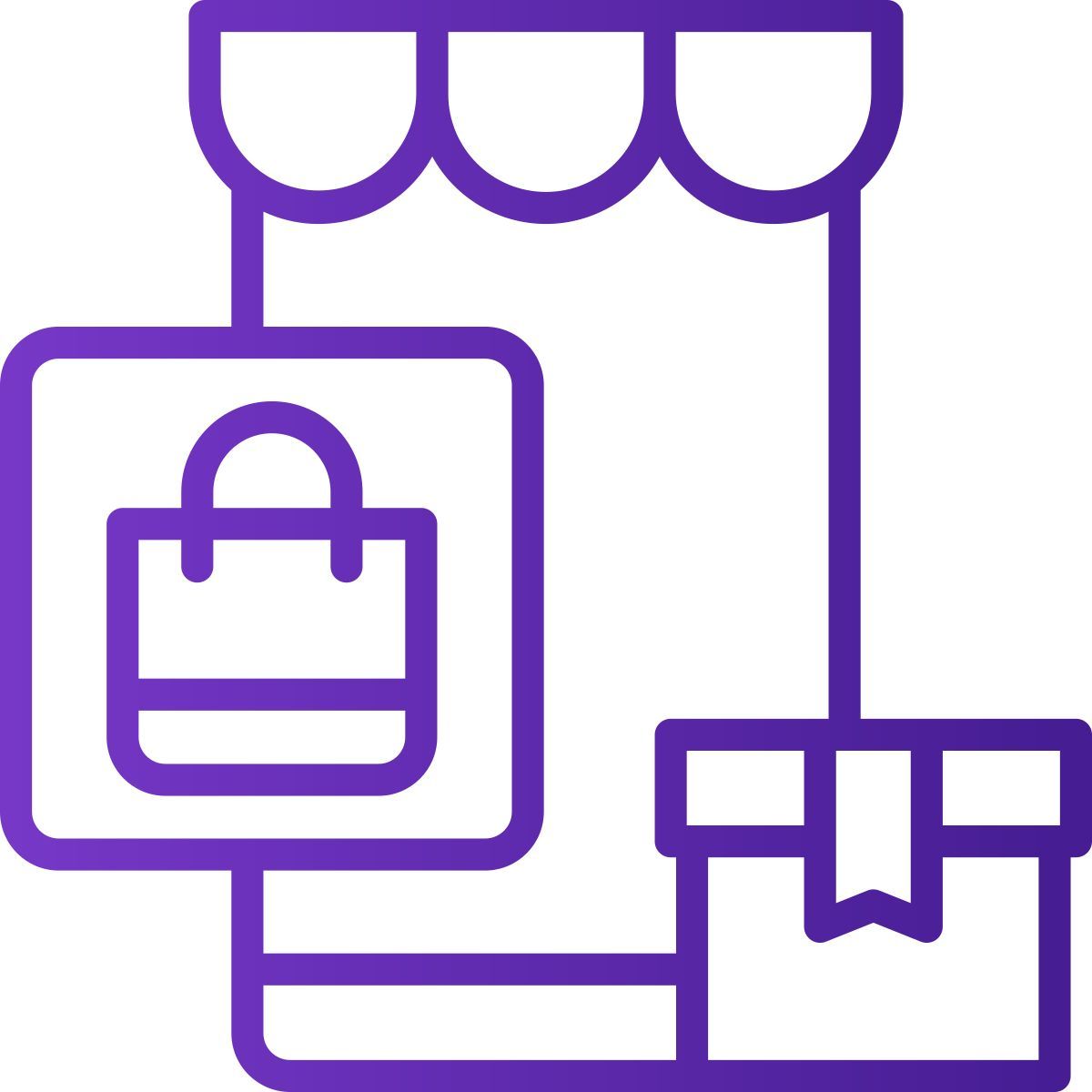 tienda de móviles icon