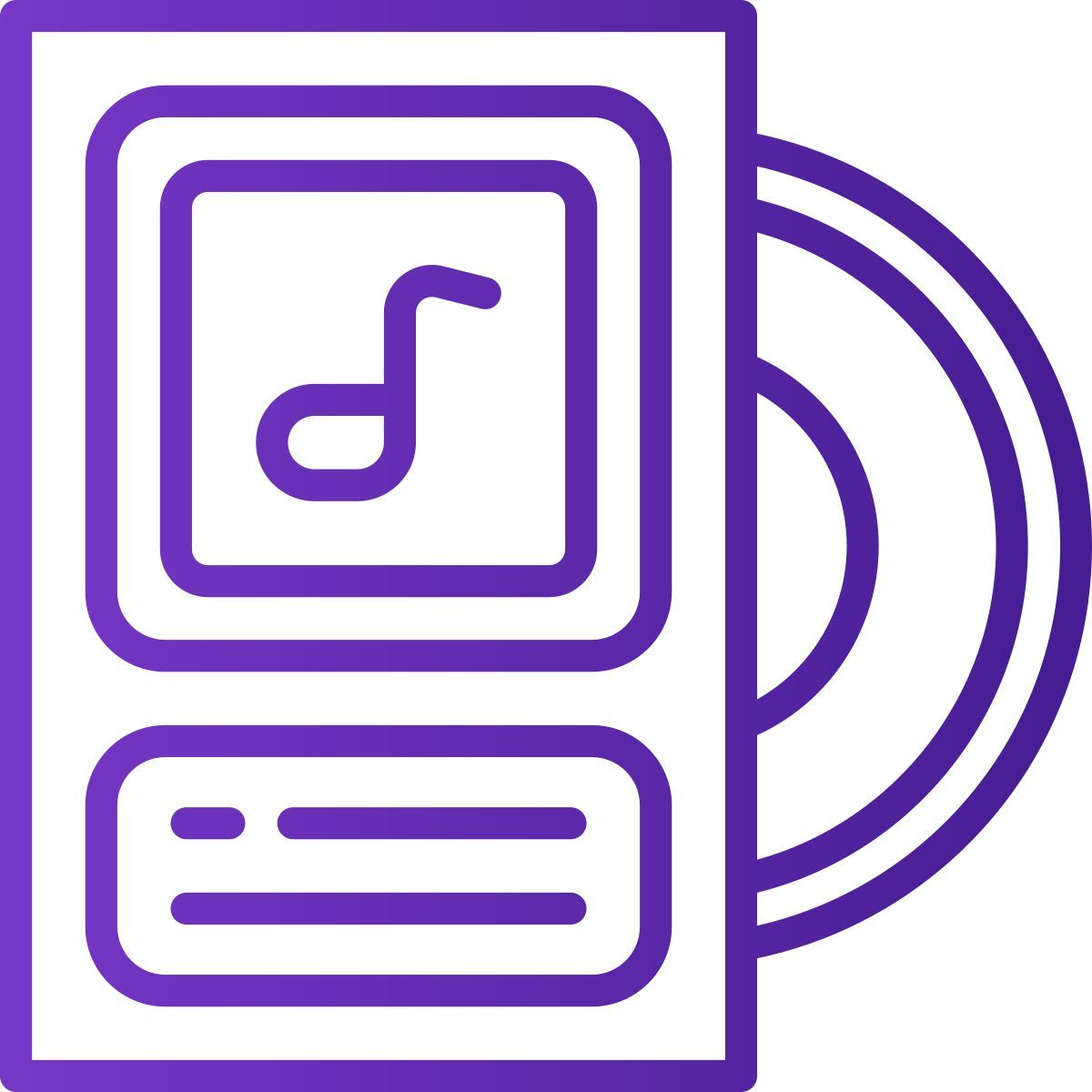 music album icon