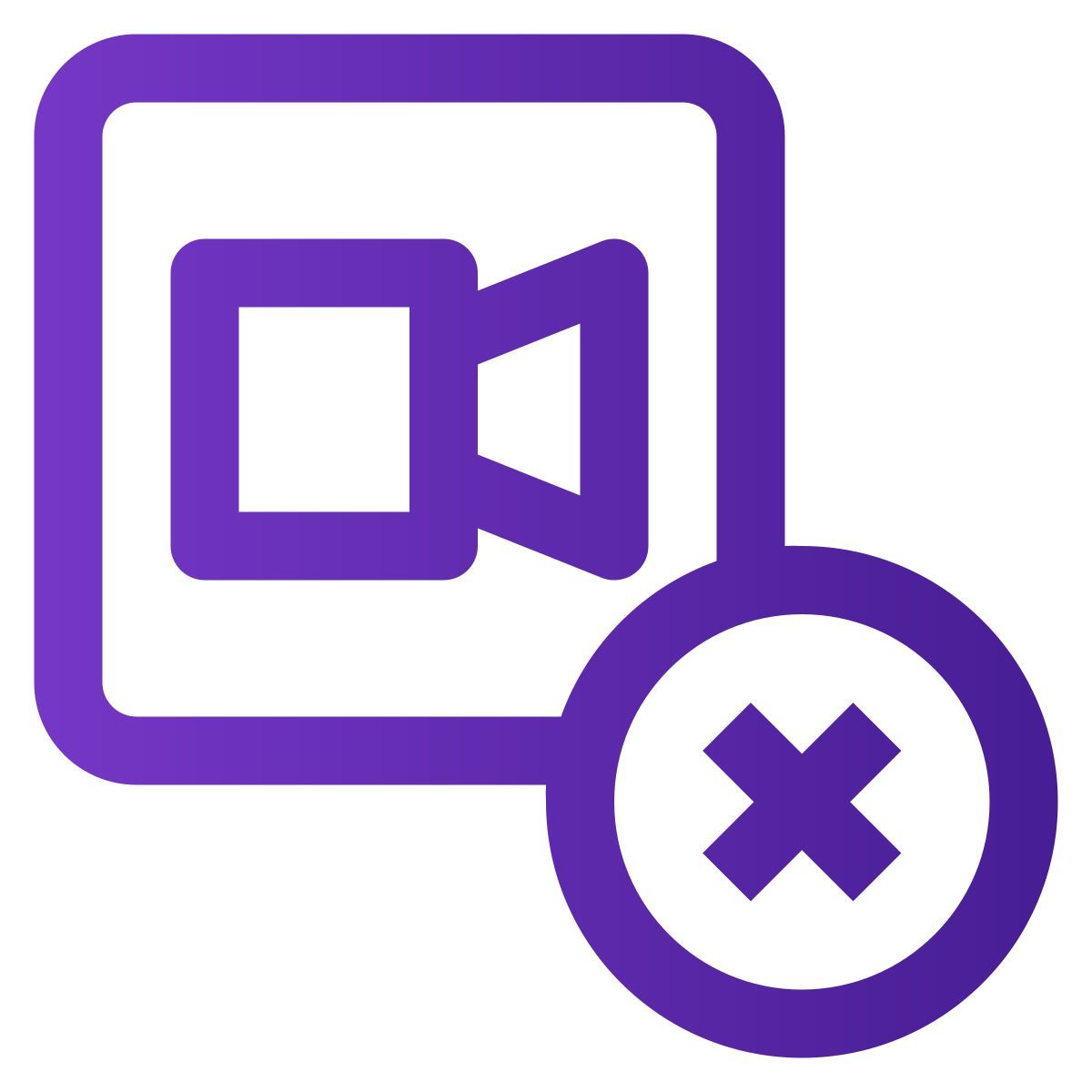 no video icon