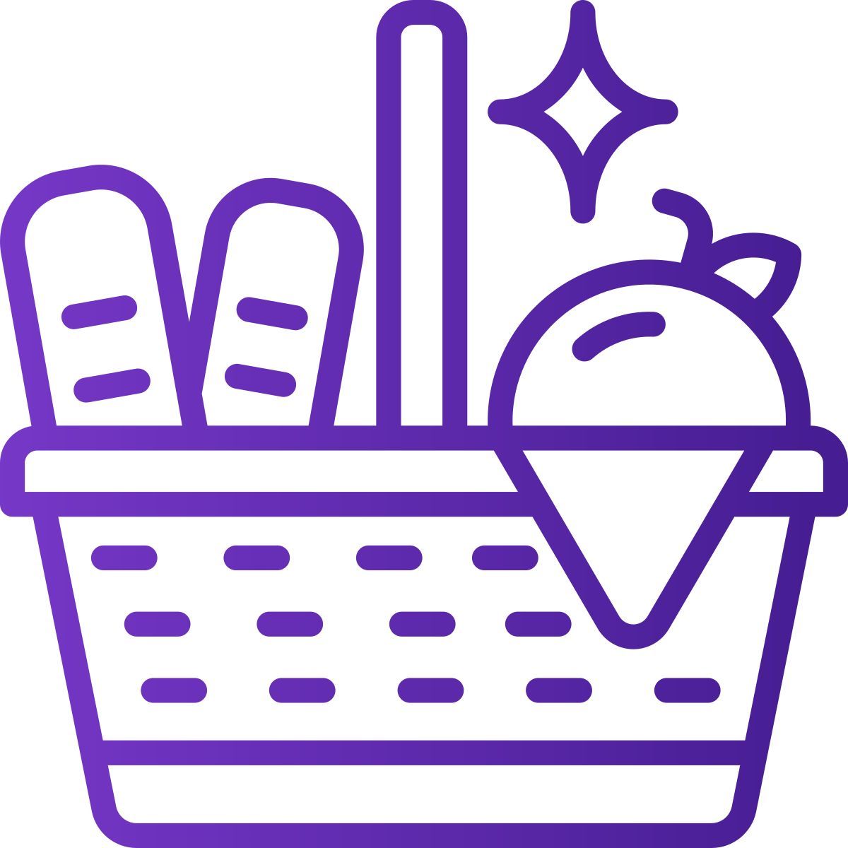 picnic basket icon