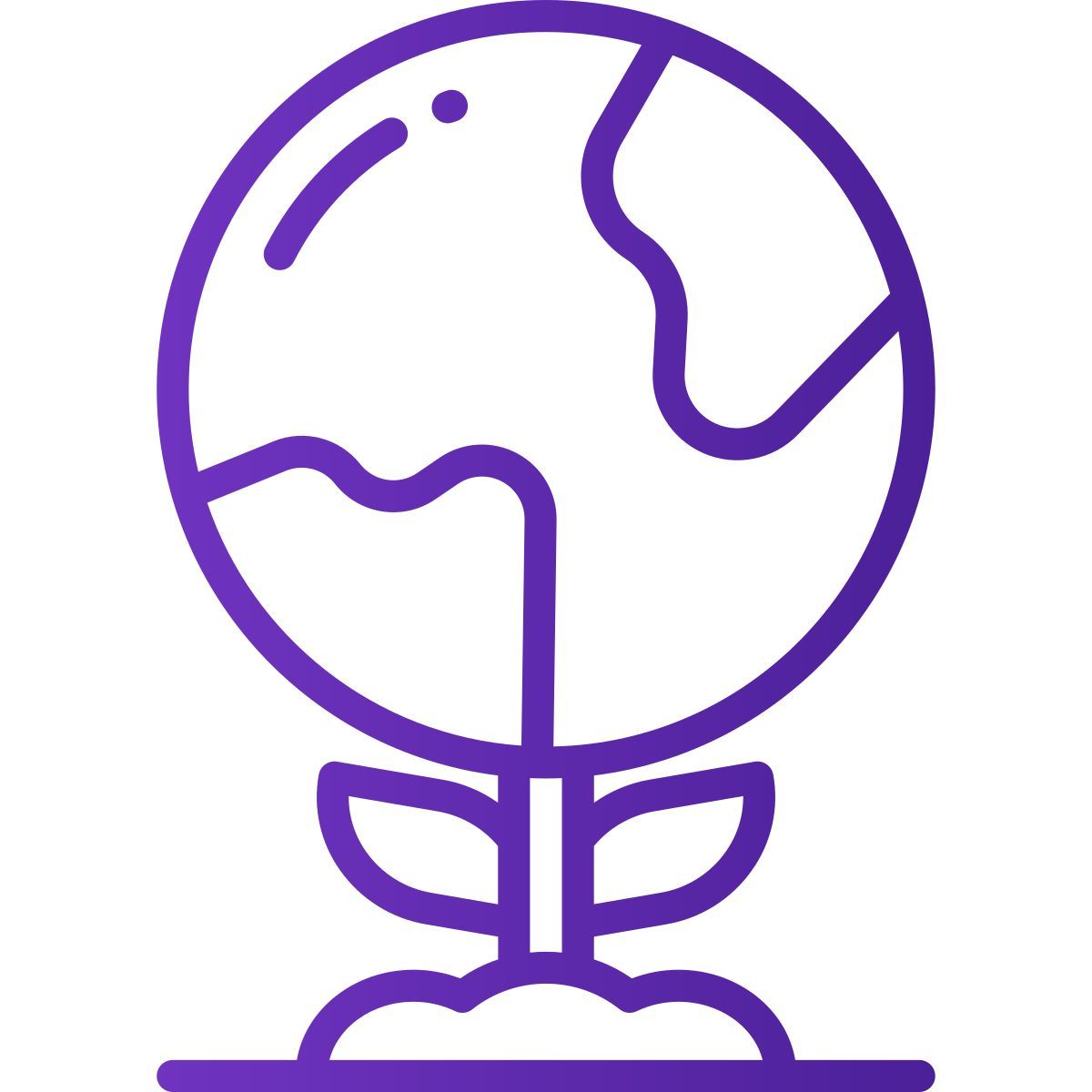 planet earth icon