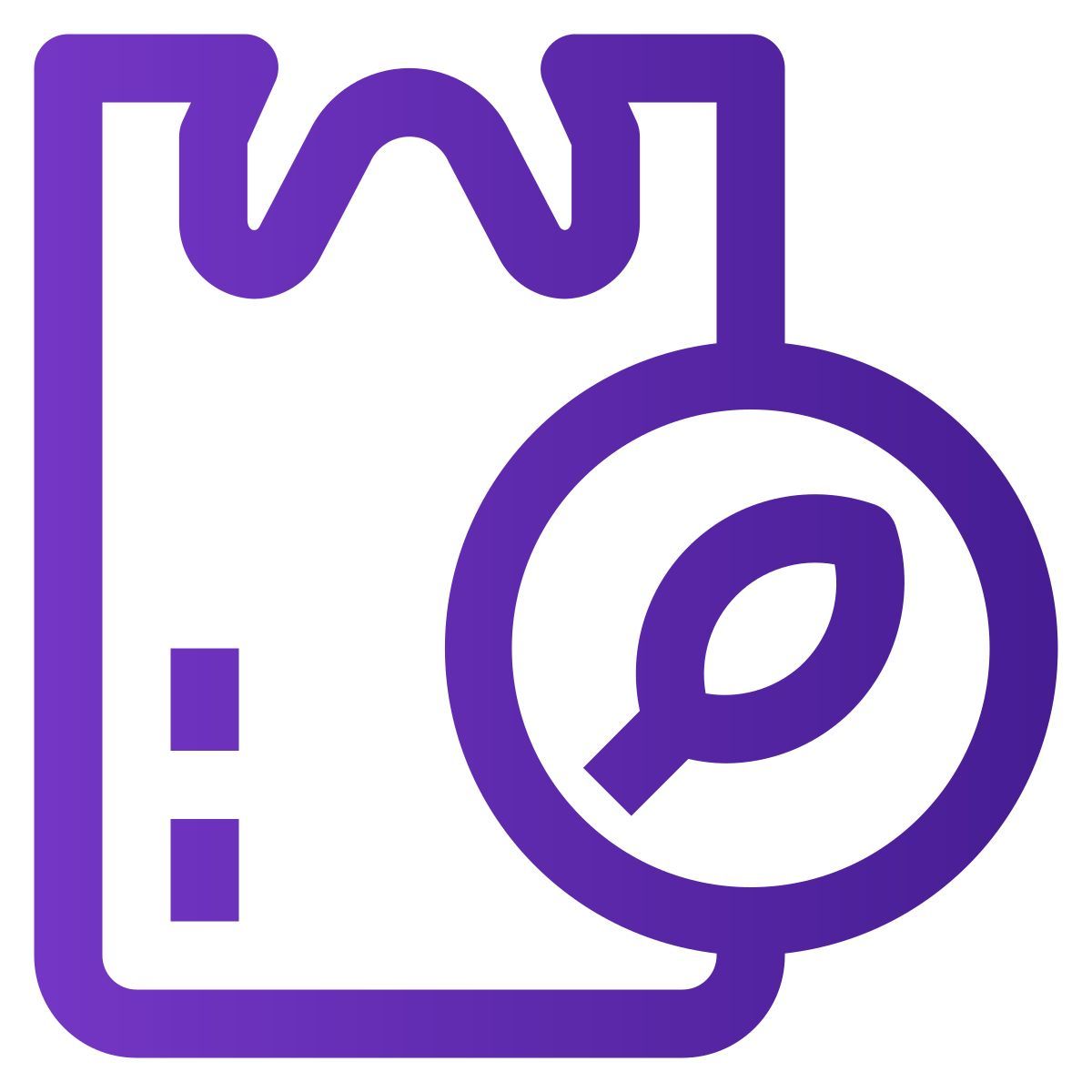 plastic bag icon