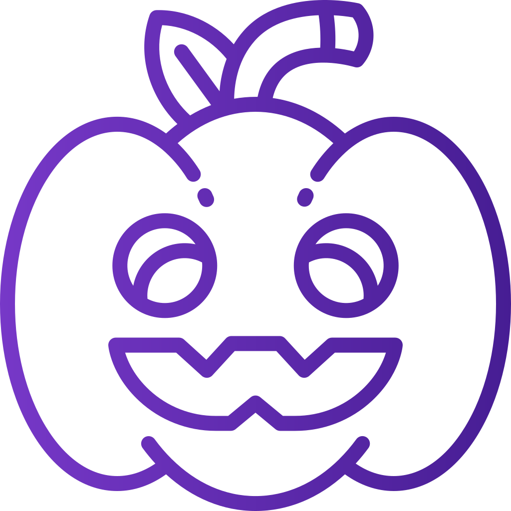 external pumpkin-halloween-basic-line-gradient-yogi-aprelliyanto icon
