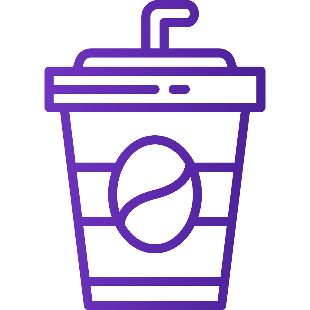 external soft-drink-entertainment-basic-line-gradient-yogi-aprelliyanto icon