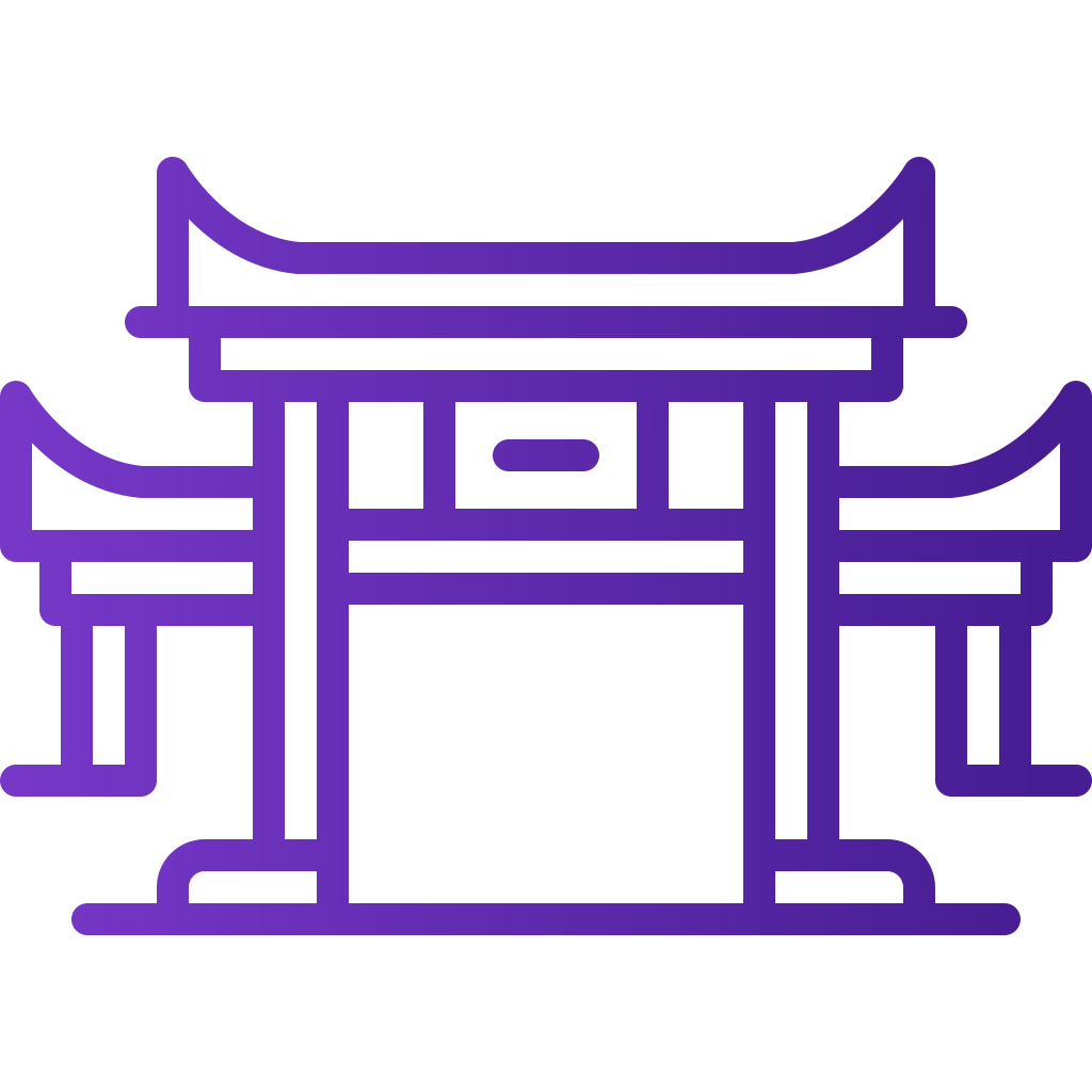 external torii-gate-chinese-new-year-basic-line-gradient-yogi-aprelliyanto icon