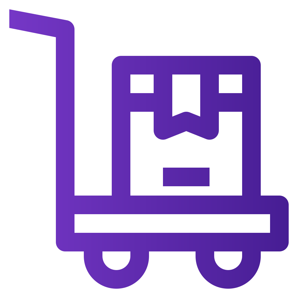 external trolley-retail-store-basic-line-gradient-yogi-aprelliyanto icon