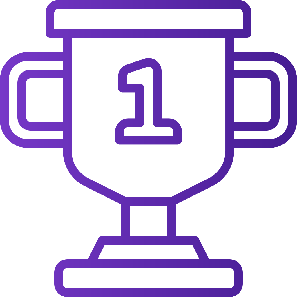 external trophy-leadership-basic-line-gradient-yogi-aprelliyanto icon