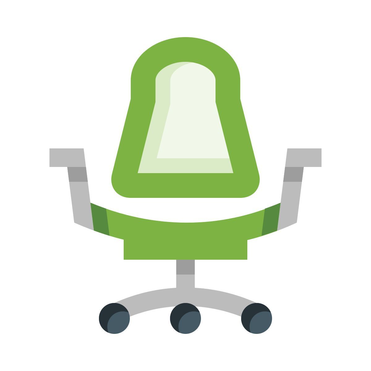 ergonomic chair icon