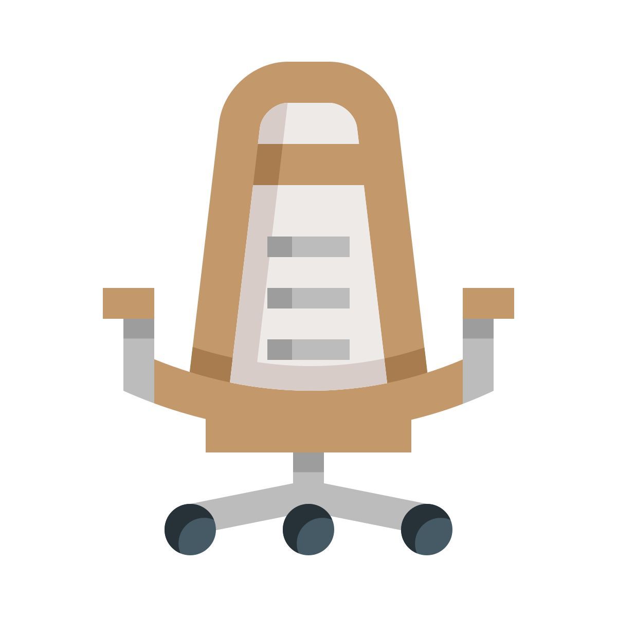 ergonomic chair icon