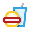 external burger-fast-food-basicons-color-danil-polshin-2 icon