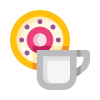 external donut-breakfast-basicons-color-danil-polshin icon