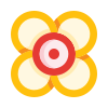external flower-flowers-basicons-color-danil-polshin icon