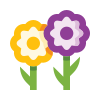 external flowers-flowers-basicons-color-danil-polshin icon