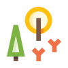 external nature-forest-basicons-color-danil-polshin icon