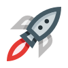 external rocket-space-basicons-color-danil-polshin icon