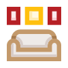 external sofa-home-basicons-color-danil-polshin icon