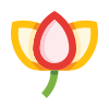external tulip-flowers-basicons-color-danil-polshin icon