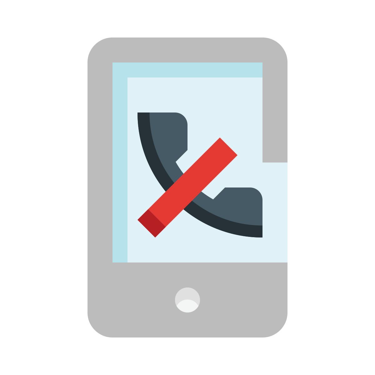 declined call icon
