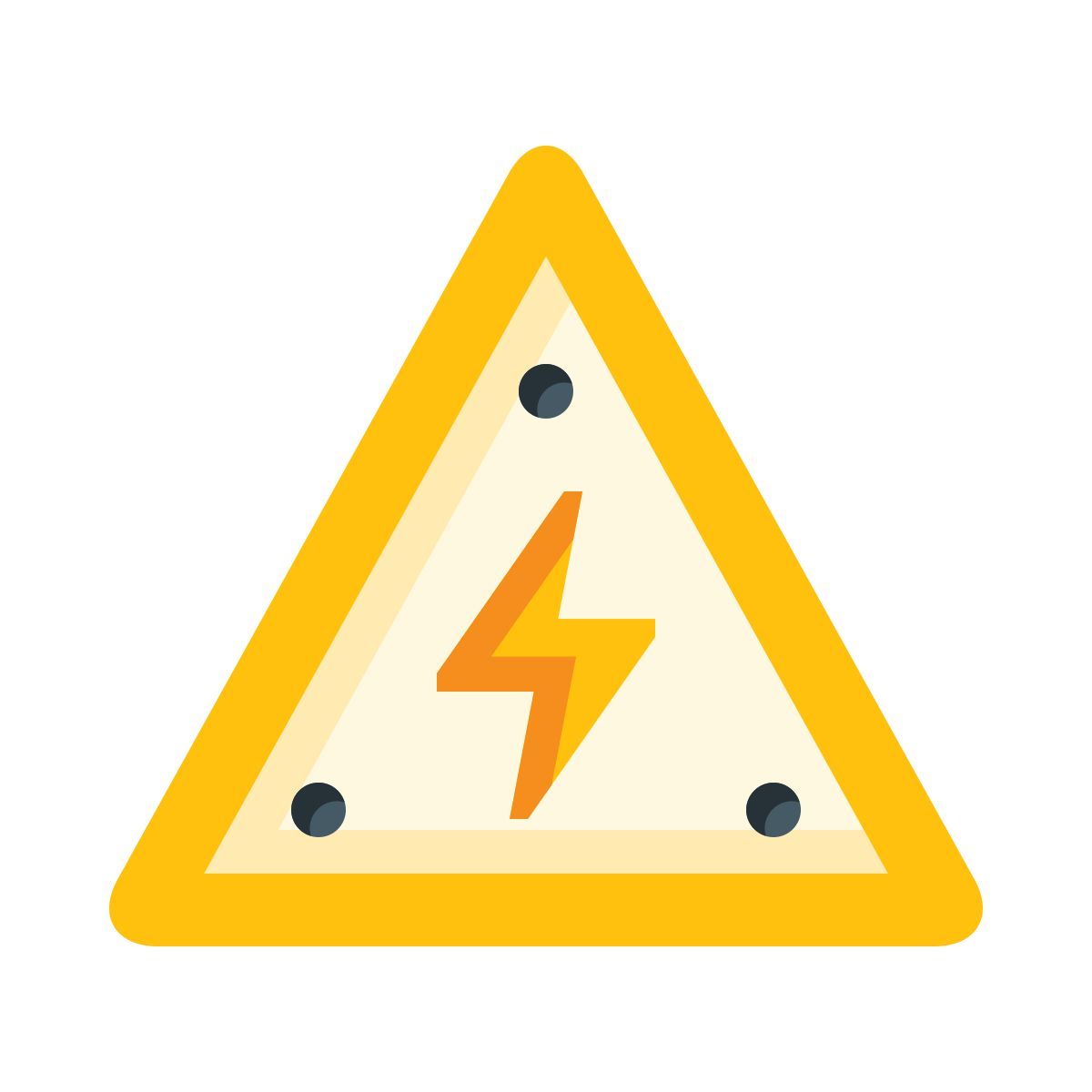 electric hazard icon