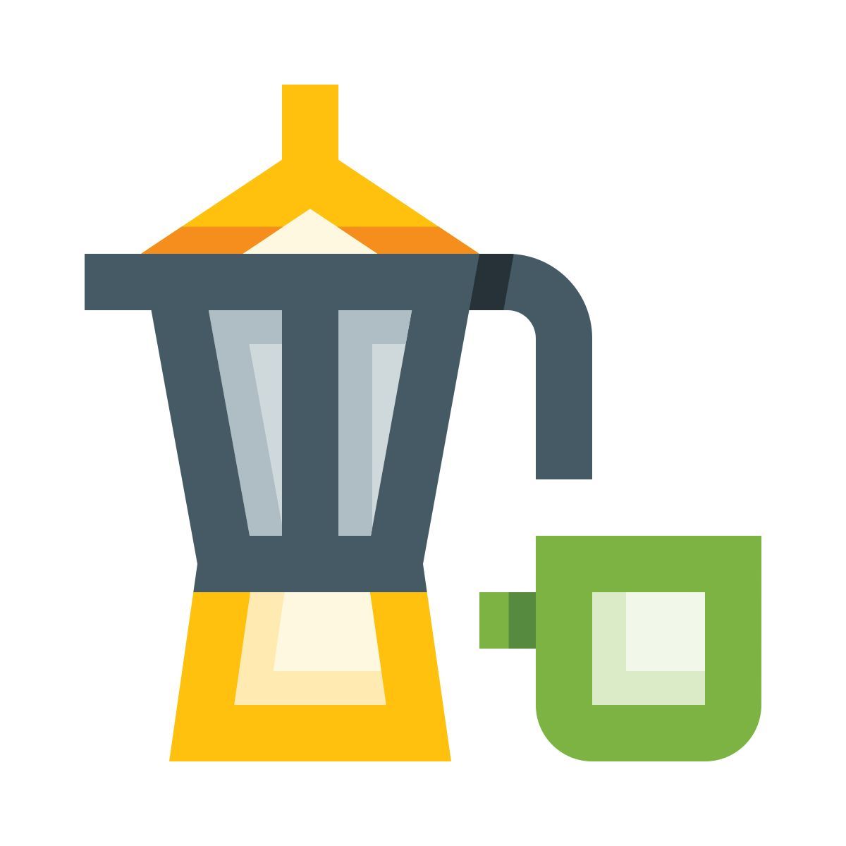 geyser coffee maker icon