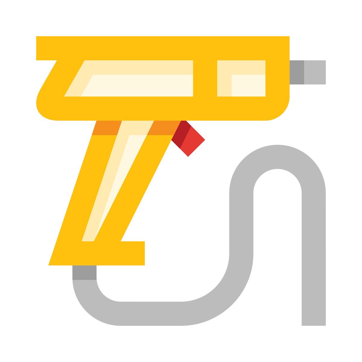 glue gun icon