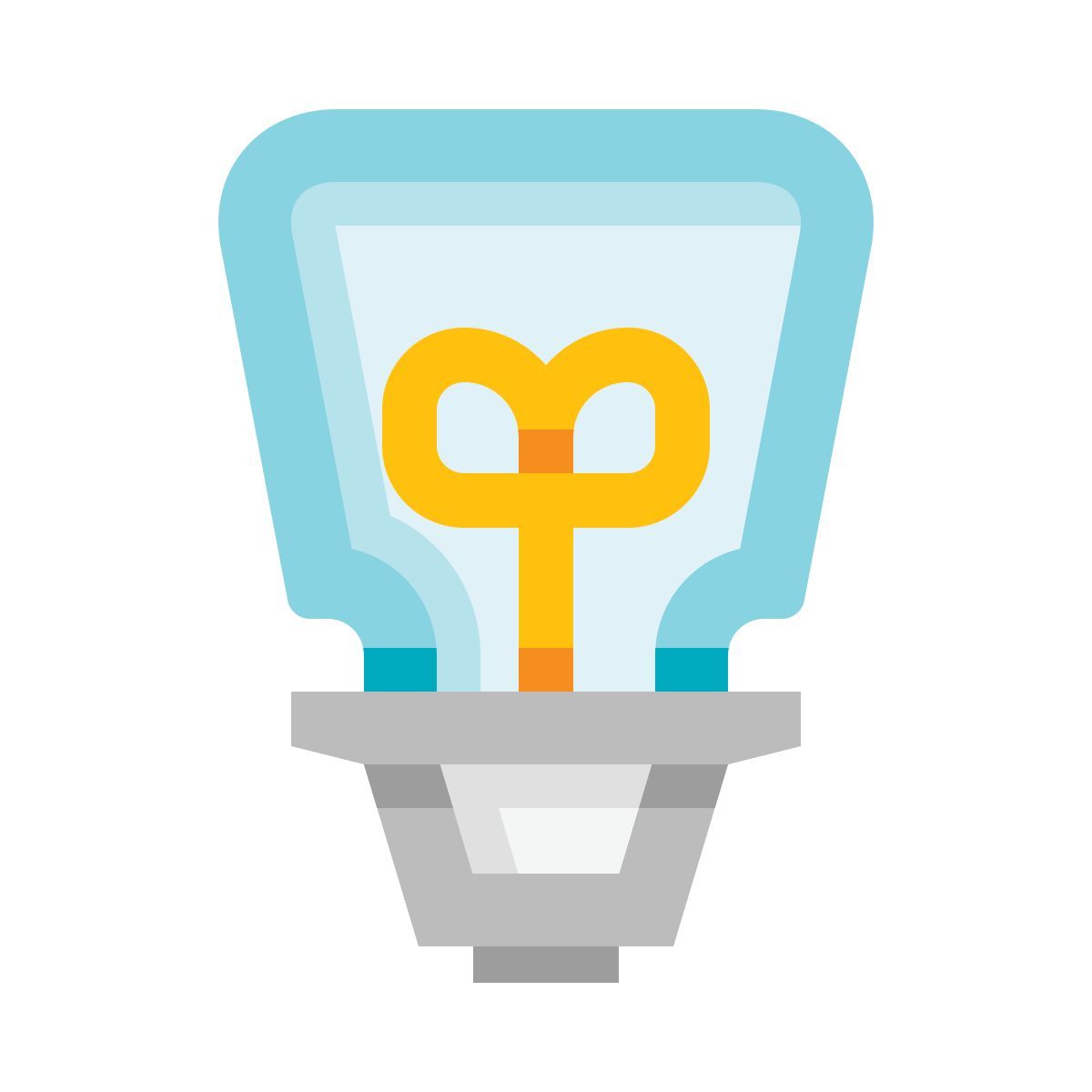 external lightbulb lightbulbs basicons color edtgraphics 5 icon