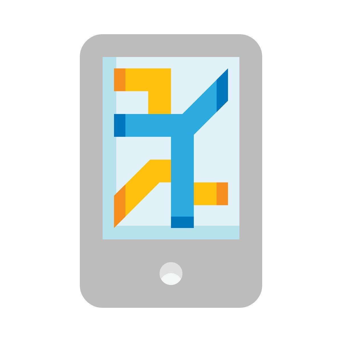 mobile map icon