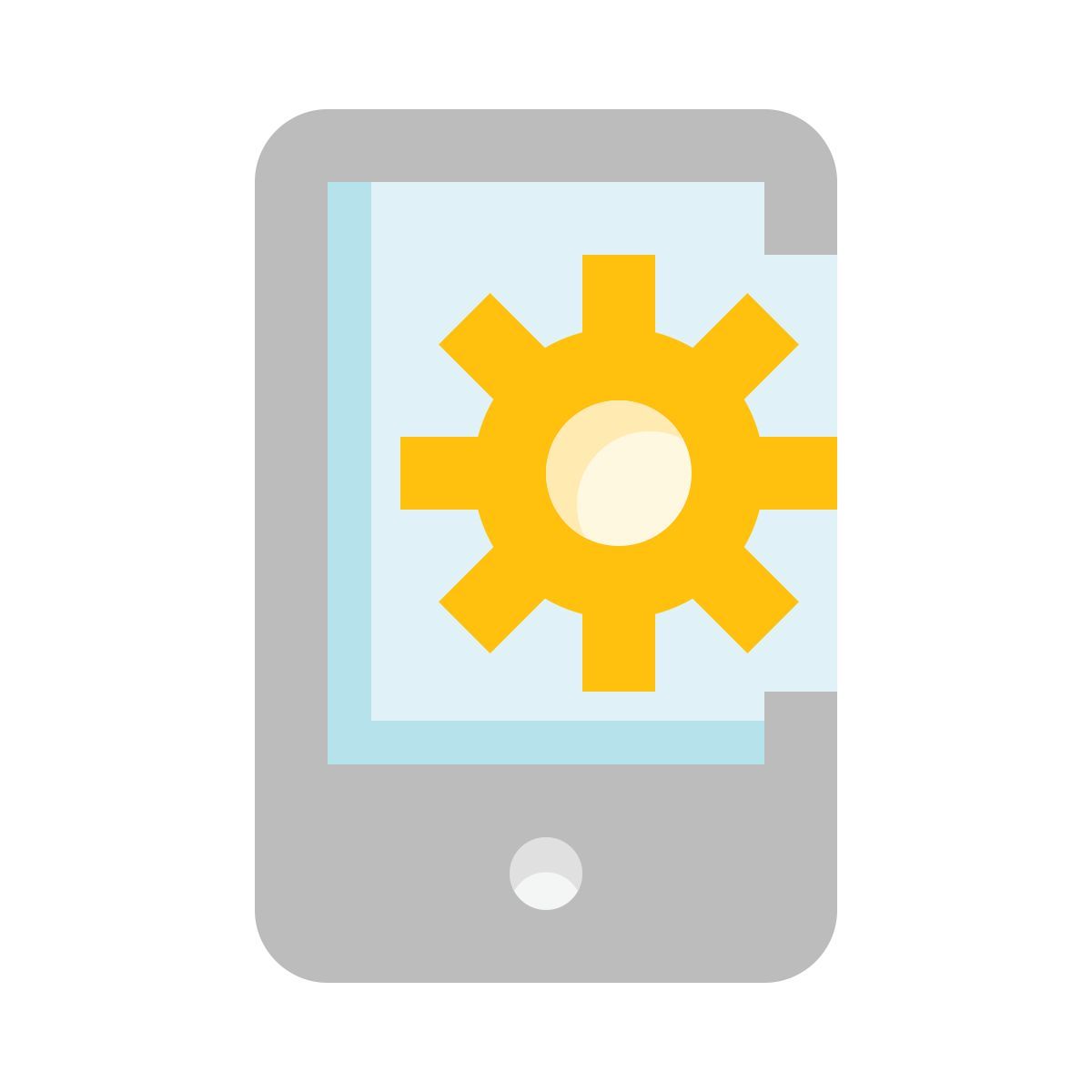 mobile settings icon