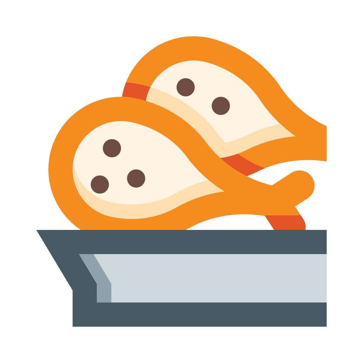 roast chicken icon