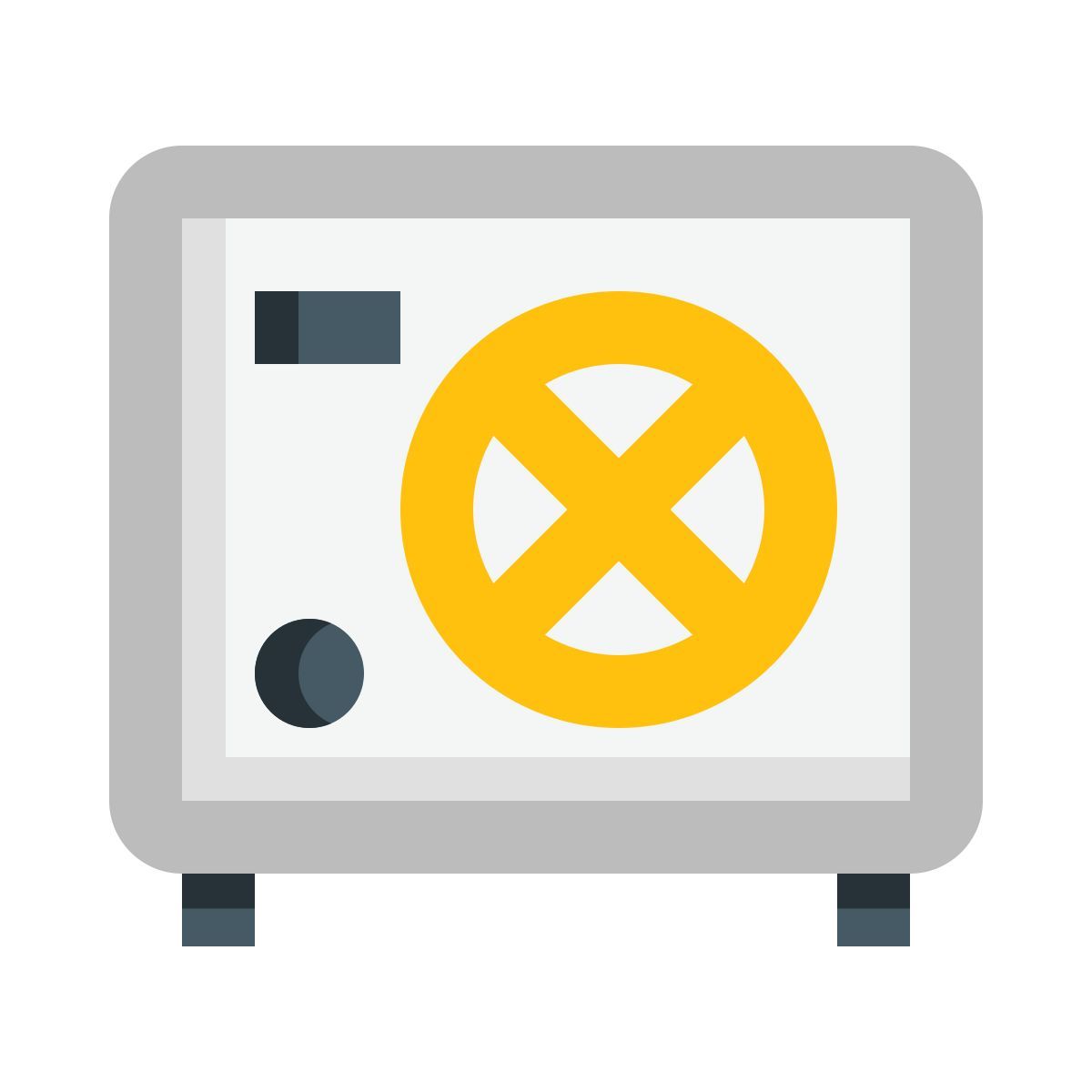 外部保险箱 安全和安全 basicons color edtgraphics 5 icon