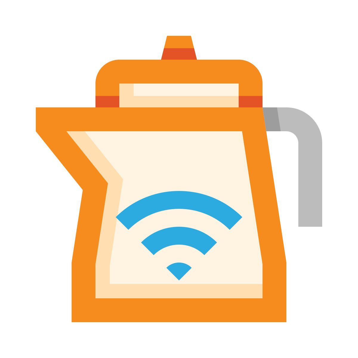 smart kettle icon