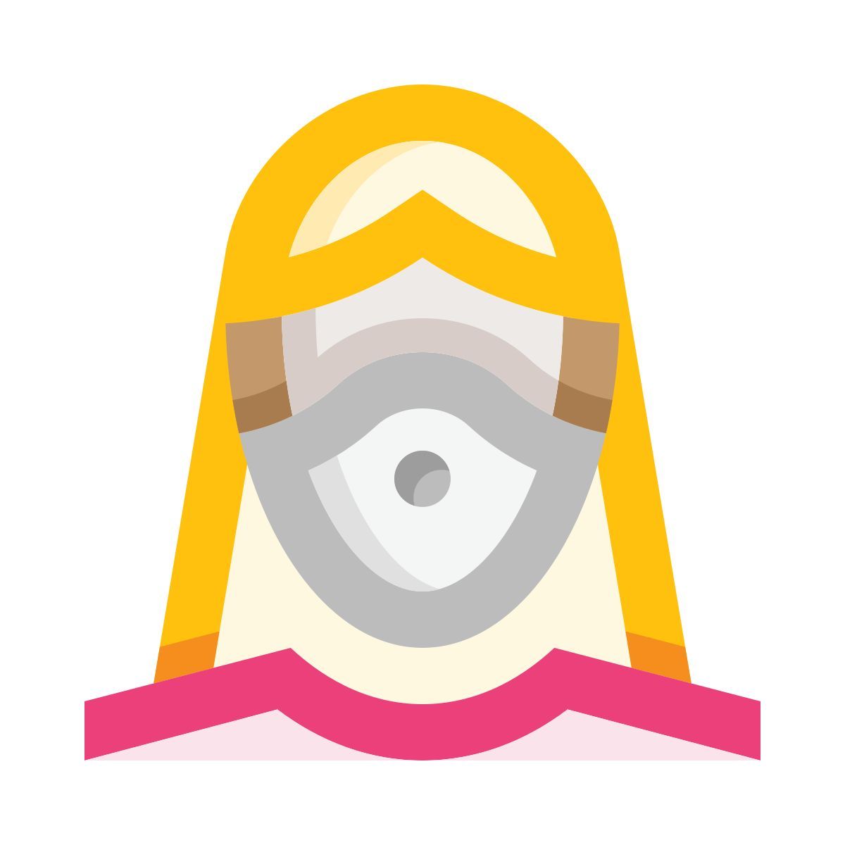 masked woman icon
