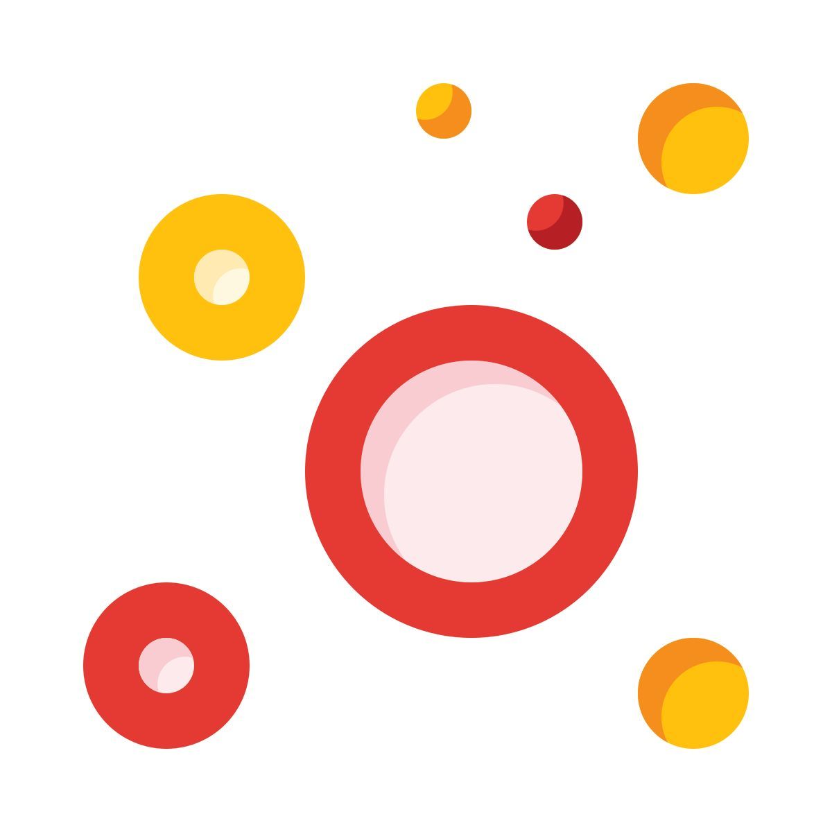 bubble graph icon