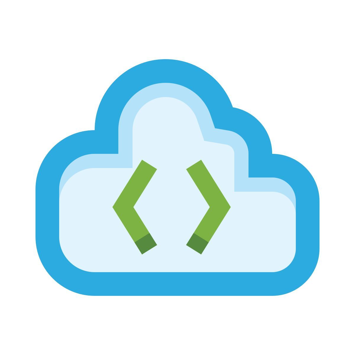 codificação em nuvem icon