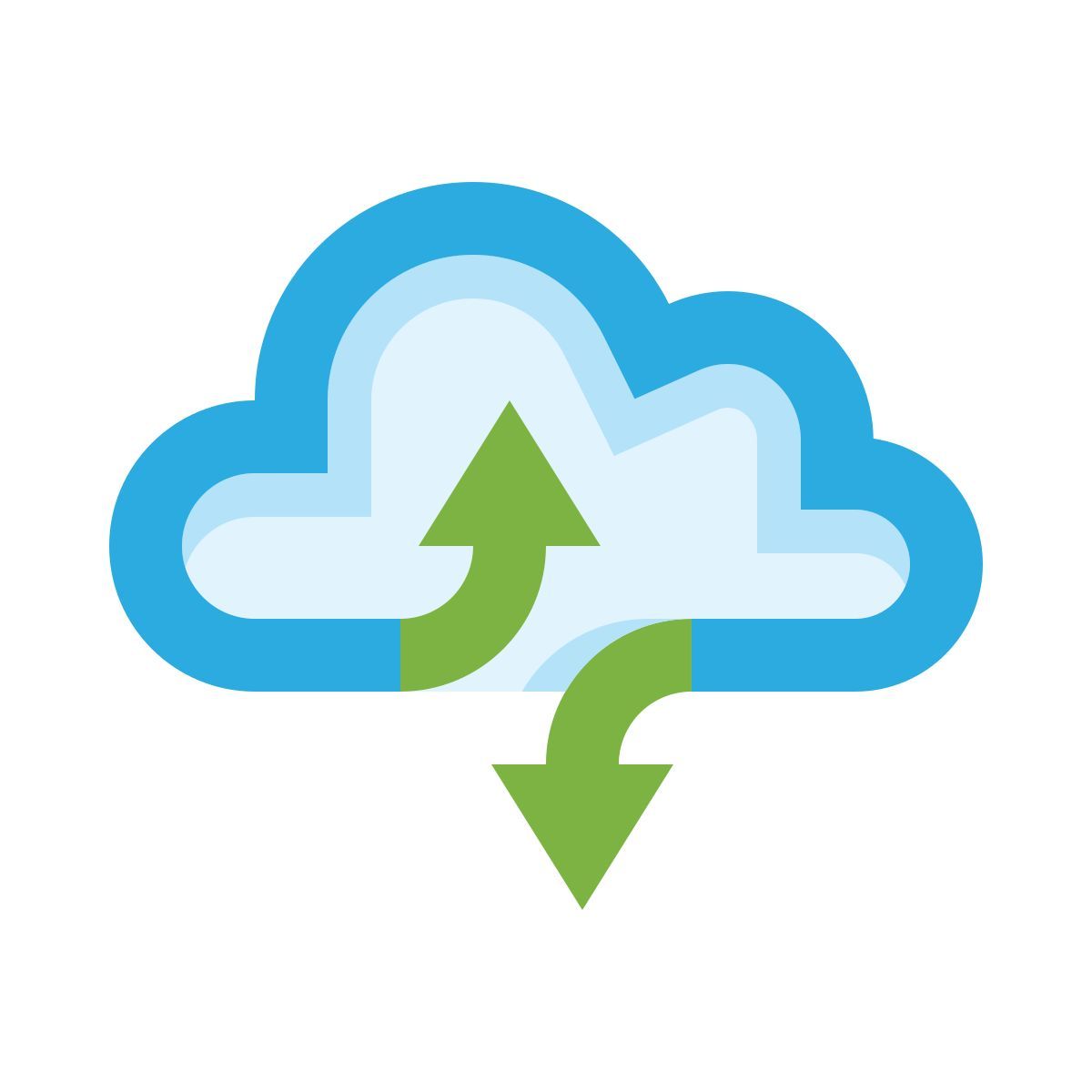 cloud sync icon