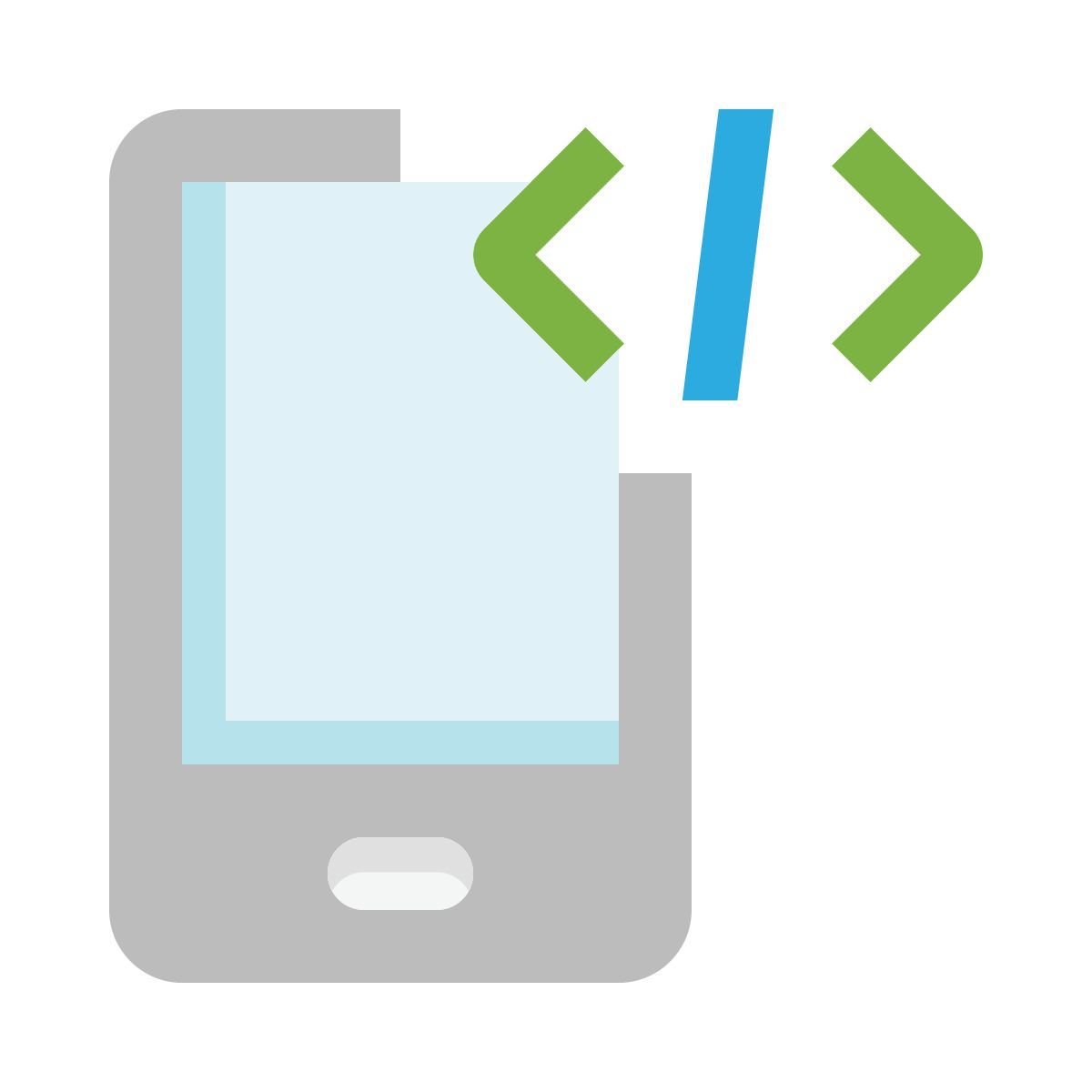 mobile development icon