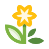 external Flower-flowers-basicons-color-edtgraphics-6 icon