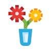 external Flowers-flowerpots-basicons-color-edtgraphics icon