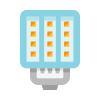 external Fluorescent-lamp-lightbulbs-basicons-color-edtgraphics-4 icon