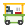 external Food-trolley-fast-food-basicons-color-edtgraphics icon