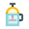 external French-press-coffeeshop-basicons-color-edtgraphics icon