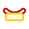 external Hot-dog-fast-food-basicons-color-edtgraphics icon