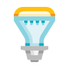 external LED-lamp-lightbulbs-basicons-color-edtgraphics-13 icon