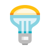external LED-lamp-lightbulbs-basicons-color-edtgraphics-14 icon