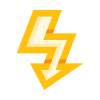 external Lightning-bolt-electricity-basicons-color-edtgraphics icon