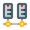external Servers-hardware-basicons-color-edtgraphics icon